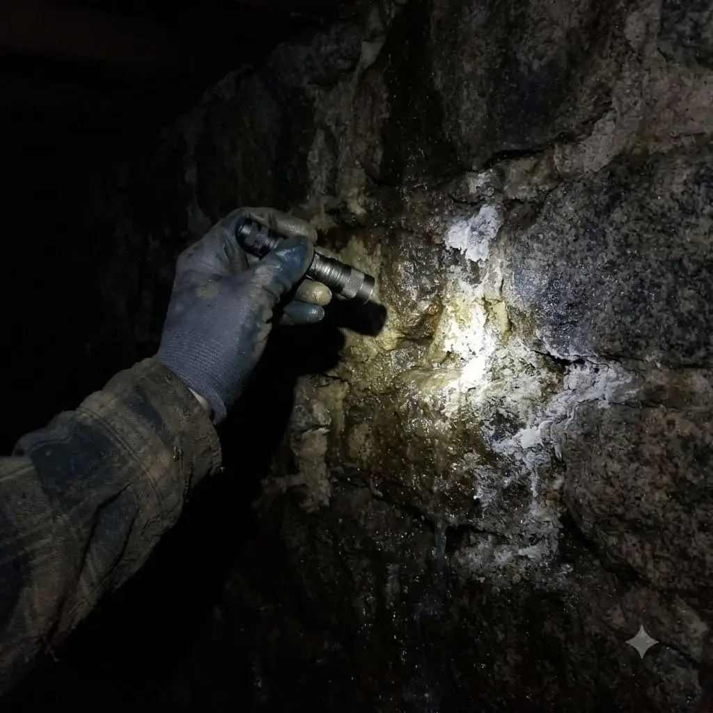 Basement inspection in an older home